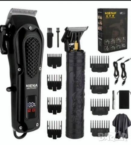 К-т Машинка +тример, аксесоари за подстригване , снимка 3 - Машинки за подстригване - 53054011