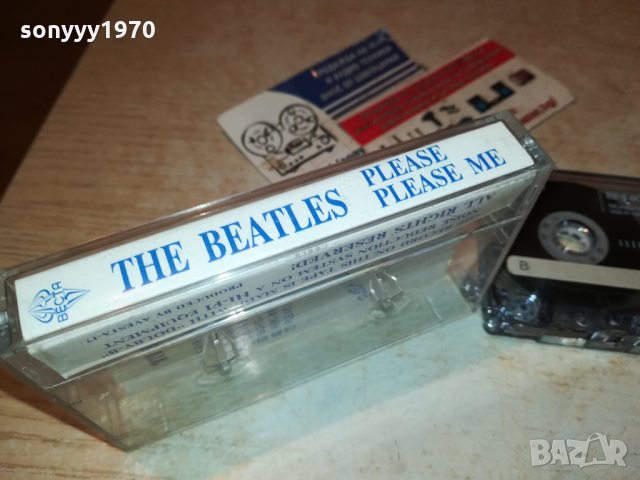 BEATLES-PLEASE PLEASE ME-КАСЕТА 3112211902, снимка 7 - Аудио касети - 35285972