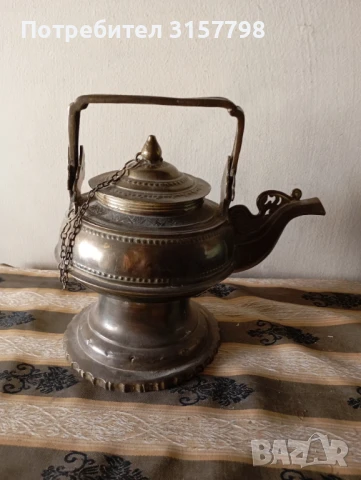 Стар чайник, снимка 5 - Други ценни предмети - 51392716