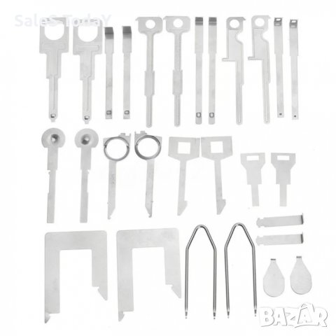 Инструменти за монтаж / демонтаж на мултимедия или радио, 38 части, снимка 3 - Аксесоари и консумативи - 43748170