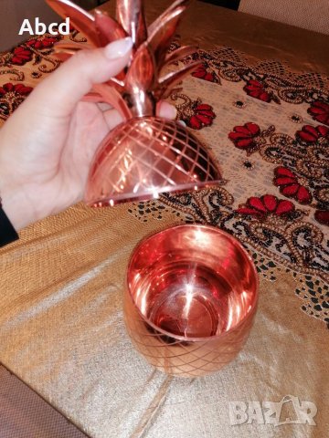 Златен ананас сувенир , снимка 2 - Арт сувенири - 32850102