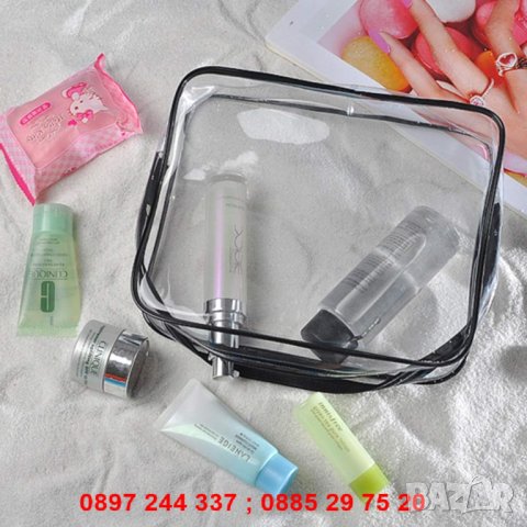 Прозрачни чантички за козметика при пътуване - код 2529, снимка 10 - Други - 28267265