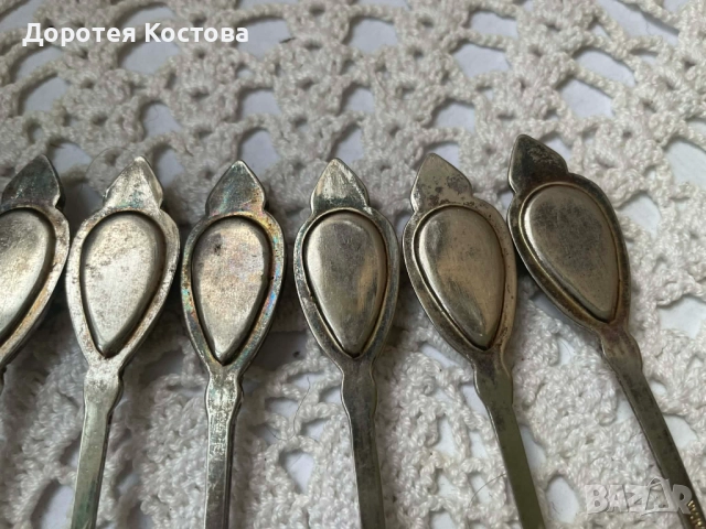 Красиви десертни прибори от Япония с порцелан, снимка 9 - Прибори за хранене, готвене и сервиране - 52666487