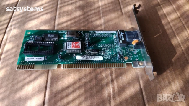 TRENDnet TE-16XP/T REV-B1 16-bit ISA Network Controller Card, снимка 5 - Мрежови адаптери - 50561841