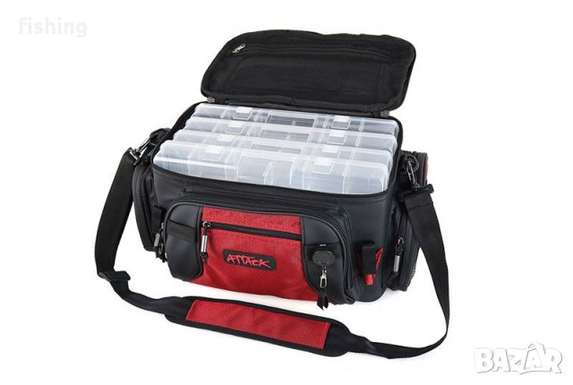 НОВО ЧАНТА SPINNING BAG ATTACK 006 45x26x26 см, снимка 2 - Екипировка - 27220842
