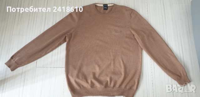 Hugo Boss  Wool / Knit Mens Size L - XL НОВО! ОРИГИНАЛ! Мъжки Пуловер!, снимка 7 - Пуловери - 52142021