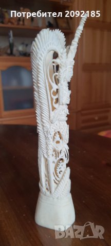 Склуптура от кост, снимка 3 - Колекции - 33507616