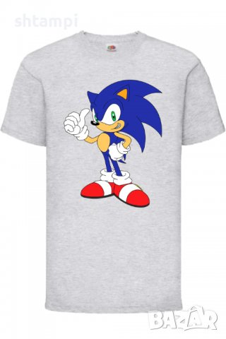 Детска тениска Sonic 005,Соник,Игра,Изненада,Подарък,Празник,Повод, снимка 6 - Детски тениски и потници - 37435298
