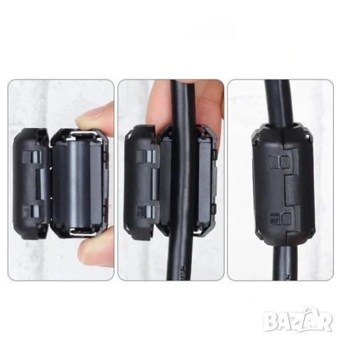 Филтър за шум, магнитна скоба, пръстен за потискане на шума, снимка 11 - Друга електроника - 53093746