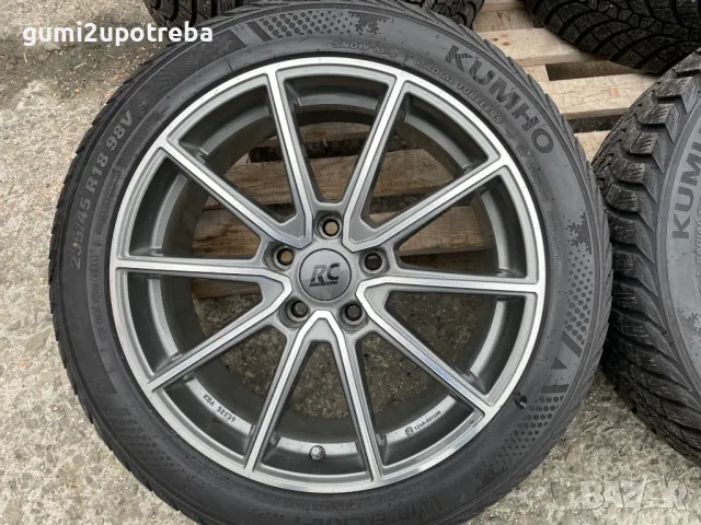 18 джанти 5х115 OPEL INSIGNIA Опел Инсигния 7,5J et41 235/45/18 Kumho, снимка 3 - Гуми и джанти - 49318436