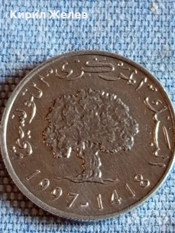 Три монети от цял свят АРАБСКИ много красиви за КОЛЕКЦИЯ ДЕКОРАЦИЯ 41171, снимка 5 - Нумизматика и бонистика - 48843853