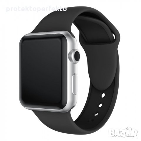 Силиконова каишка Apple Watch 3, 4, 5, 6, SE, 7 - 38мм/ 40мм/ 42мм/ 44мм/ 41мм/ 45мм​, снимка 6 - Аксесоари за Apple - 28461516