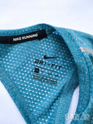 Nike Running Dry-fit Top - Дамски Спортен Потник, снимка 3 - Потници - 33019897