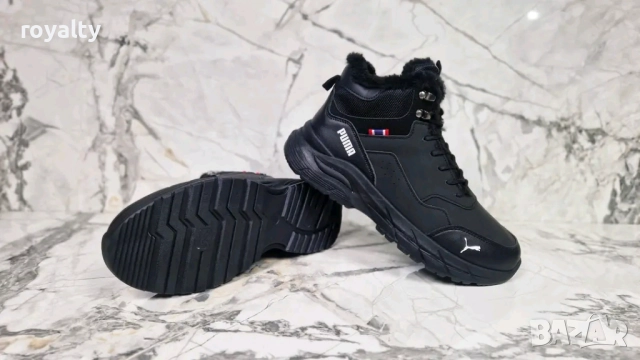 Puma Мъжки Ватирани Боти 40-46 Номер , снимка 5 - Мъжки боти - 52510085