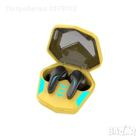 Безжични гейминг аудио слушалки Gaming MD 188, Mini TWS Wireless, 5.1 Stereo, Bluetooth, Bass Sound, снимка 1 - Слушалки и портативни колонки - 42931474