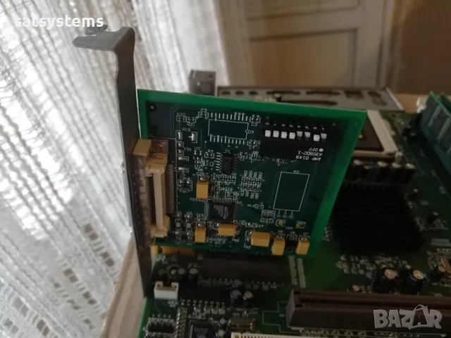 Дънна платка Wincor Nixdorf SCENIC 651/661 Socket 370 CPU+FAN+RAM, снимка 4 - Дънни платки - 48322328