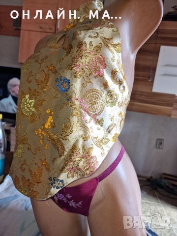  Комплект Япония код 0012 копринен сатен , снимка 2 - Корсети, бюстиета, топове - 31479626
