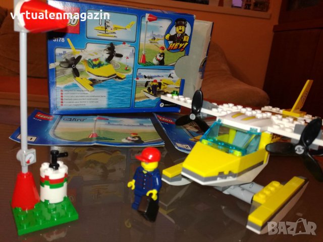 Конструктор Лего - модел LEGO City 3178 - Хидроплан, снимка 2 - Конструктори - 27424136
