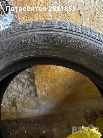 4бр. Гуми Dunlop all season 215/60/17, снимка 6 - Гуми и джанти - 52912955