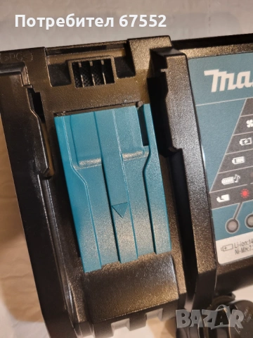 Оригинално бързо зарядно Makita DC18RC, като ново. 31€, цената е крайна!, снимка 2 - Други инструменти - 53463497