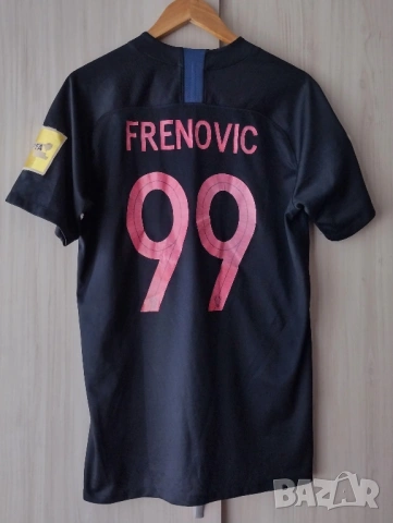 Hrvatska / NIKE - мъжка футболна тениска на Хърватска, снимка 3 - Спортни дрехи, екипи - 53608656