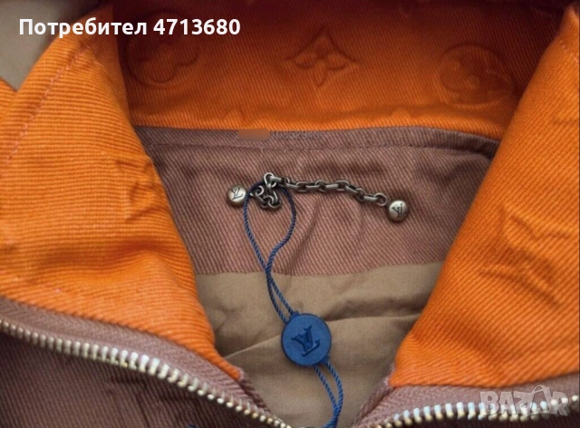 LV× Virgil Abloh Дънково Яке, снимка 9 - Якета - 53154704
