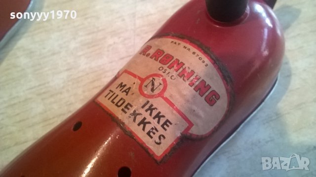 R.RONNING OSLO-NORWAY-19Х6Х3СМ-ВНОС ШВЕЦИЯ, снимка 6 - Колекции - 27690650