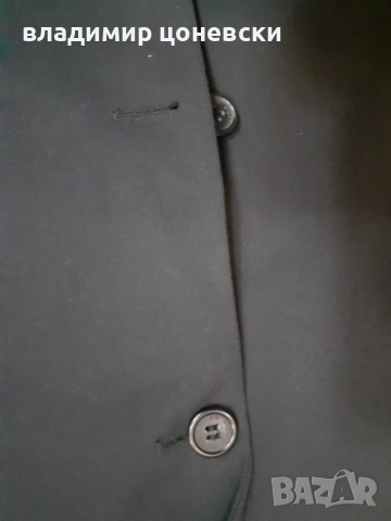 Мъжко елегантно сако,цвят черен, снимка 2 - Други - 53607734