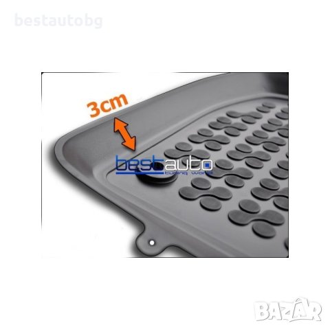 Автомобилни Гумени Стелки Rezaw Plast тип леген за Skoda Kamiq (2019+), снимка 2 - Аксесоари и консумативи - 43140193