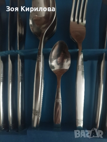 Красив к-т лъжици и вилици , снимка 2 - Прибори за хранене, готвене и сервиране - 52234691
