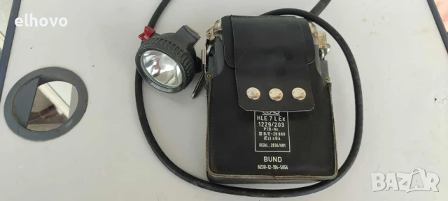 Миньорска лампа, челник HLE 7 L Ex