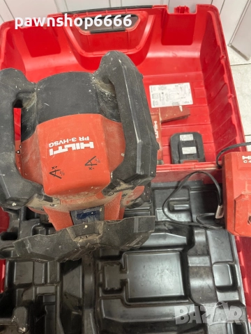 Ротационен  лазер Hilti PR 3-HVSG, снимка 11 - Измервателни инструменти - 51492383
