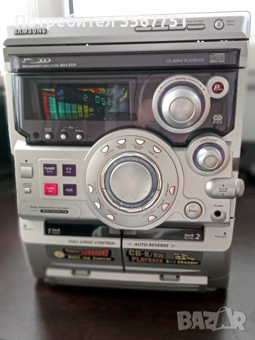  Аудио система SAMSUNG model MAX-B550, снимка 2 - Аудиосистеми - 52895933