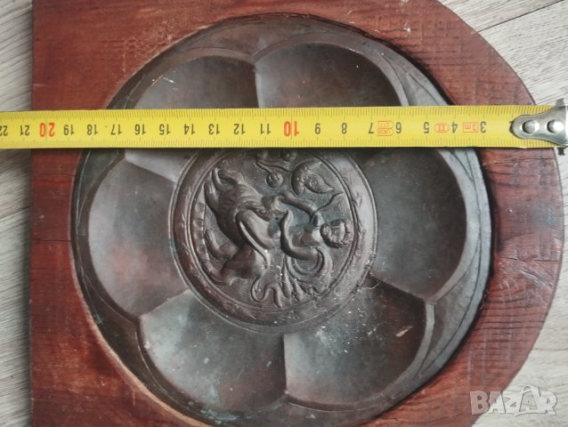 Стара декорация за стена,икона, снимка 4 - Други ценни предмети - 43451687