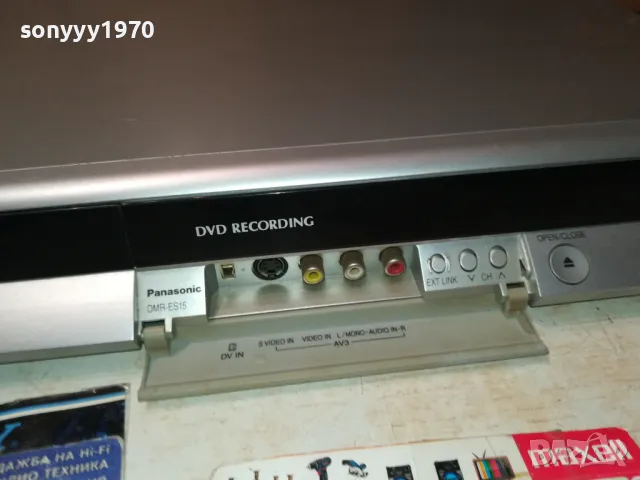 заявен-PANASONIC DMR-ES15 RECORDER DVD 0411241413LNWCR, снимка 2 - Плейъри, домашно кино, прожектори - 47835005