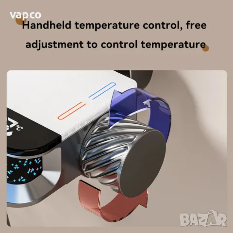 Модерен интелигентен душ с дисплей и LED подсветка D36, снимка 2 - Душове - 49405483