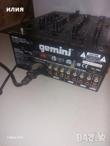 DJ миксер Gemini ps-626 pro, снимка 3 - Ресийвъри, усилватели, смесителни пултове - 52496614