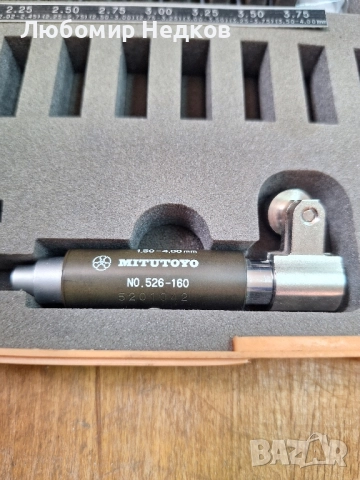 Вътромер Mitutoyo , снимка 2 - Други машини и части - 51606260