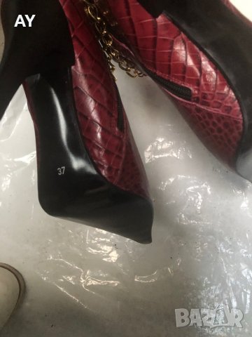 Дамски боти естествена кожа, снимка 4 - Дамски боти - 34879144