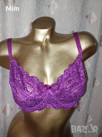 Collection 105 C Дантелен сутиен бордо 