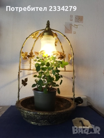 Стари настолни, нощни лампи, различни години. , снимка 6 - Настолни лампи - 52080092