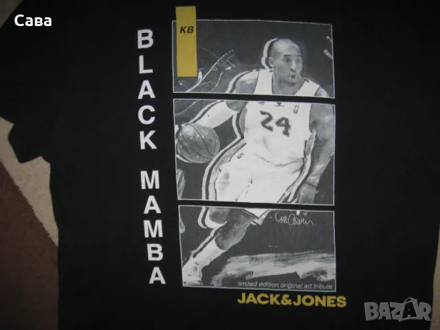 Тениска JACK&JONES мъжка,ХЛ, снимка 5 - Тениски - 47272421