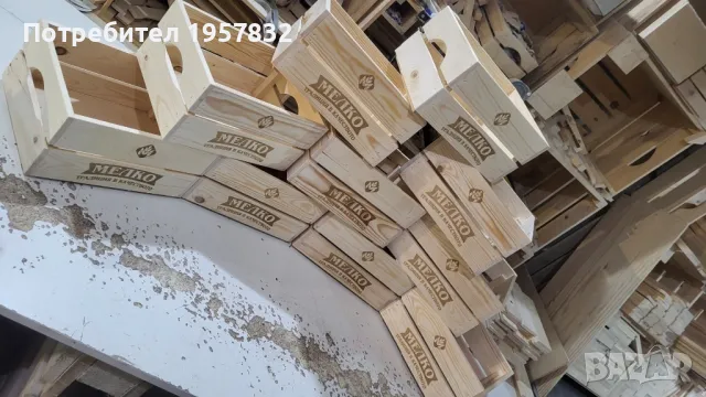 Дървена щайга за корпоративни коледни подаръци, снимка 7 - Друго търговско оборудване - 48924144