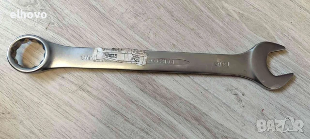 Комбиниран гаечен ключ Bahco 13/8 инча, снимка 4 - Ключове - 51166074