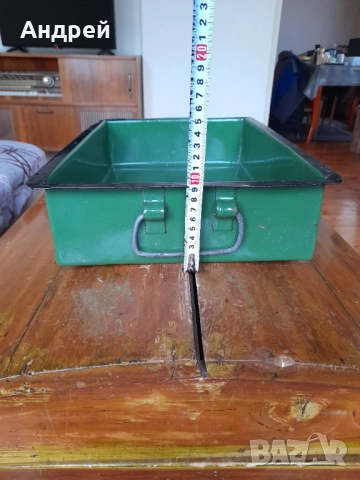 Стара емайлирана тава,тепсия #5, снимка 2 - Други ценни предмети - 52080329