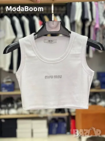 Miu Miu дамски топ Два модела , снимка 2 - Корсети, бюстиета, топове - 48835648
