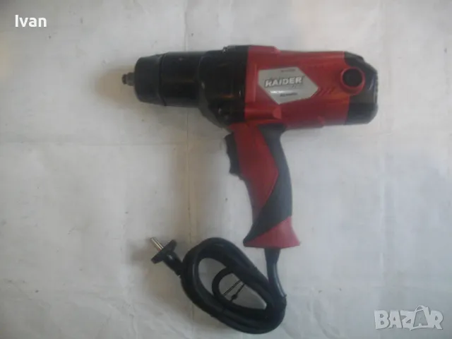 RAIDER RD-EIW04 ЗА ЧАСТИ ЗА РЕМОНТ УДАРЕН ЕЛЕКТРИЧЕСКИ ГАЙКОВЕРТ 1100 ВАТА 450 НЮТОНМЕТРИ 1/2"ЗАХВАТ, снимка 2 - Други инструменти - 49731884