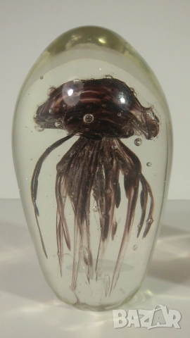 2 медузи от балончета в стъкло (цена за двете заедно), снимка 2 - Декорация за дома - 52058864