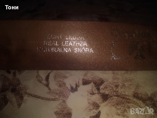 CROSS Оригинал Нов Мъжки Колан Изцяло от Естествена Кожа 130см., снимка 11 - Колани - 52567043