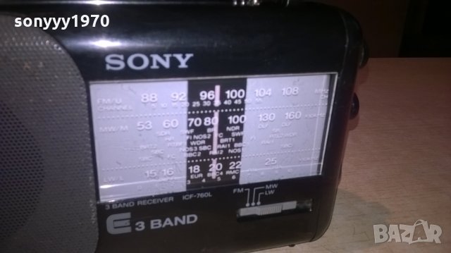 sony-радиоприемник-внос франция, снимка 4 - Радиокасетофони, транзистори - 26715908